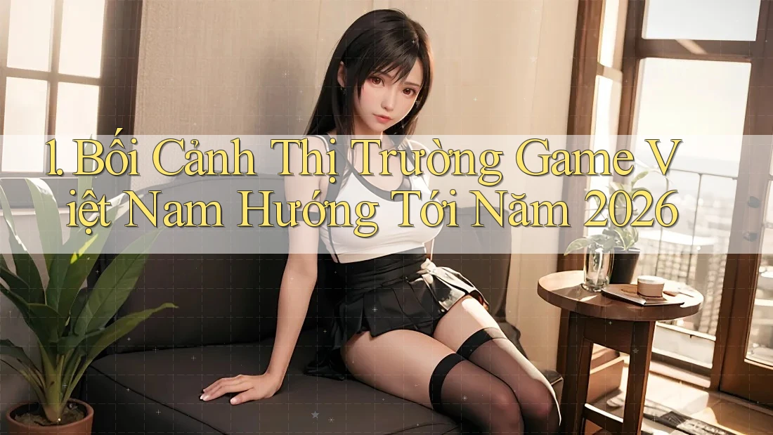 1. Bối Cảnh Thị Trường Game Việt Nam Hướng Tới Năm 2026 1. Bối Cảnh Thị Trường Game Việt Nam Hướng Tới Năm 2026