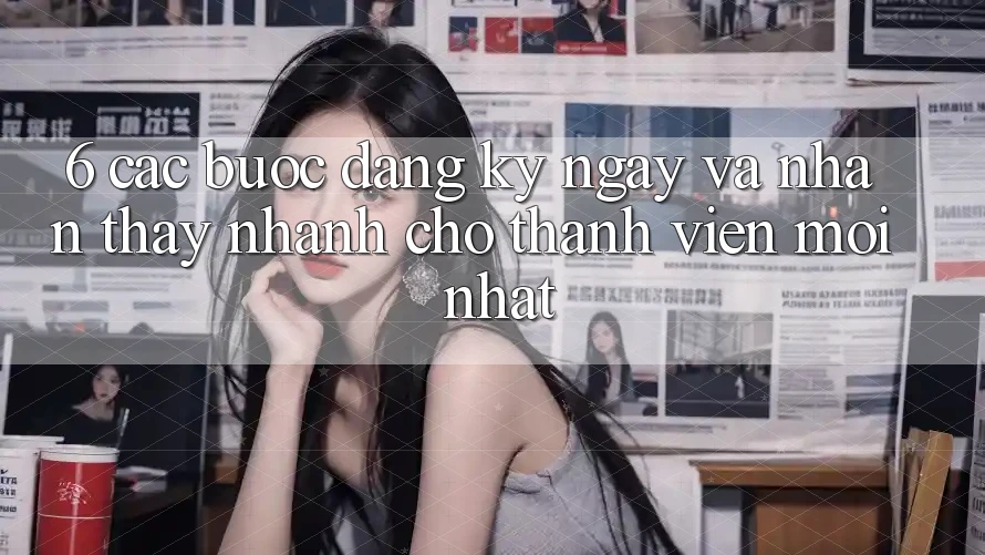 6. Các bước Đăng ký ngay và Nhận thấy Nhanh Cho Thành Viên Mới nhất 6. Các bước Đăng ký ngay và Nhận thấy Nhanh Cho Thành Viên Mới nhất