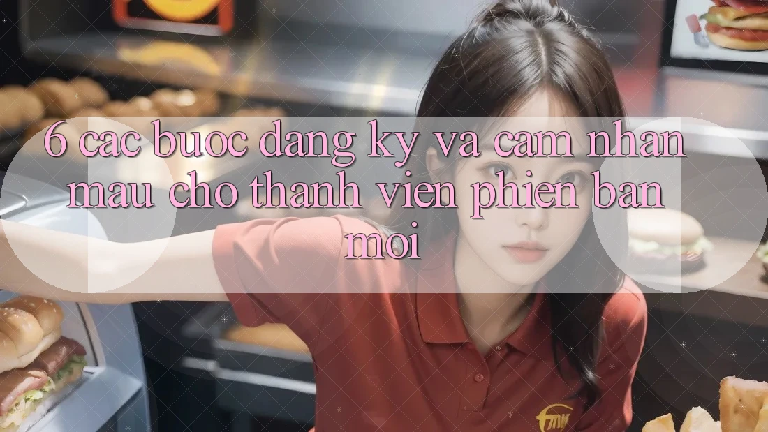 6. Các bước Đăng Ký và Cảm nhận Mau Cho Thành Viên Phiên bản mới