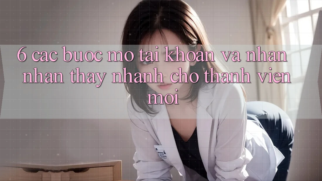 6. Các bước Mở tài khoản và Nhận nhận thấy Nhanh Cho Thành Viên Mới