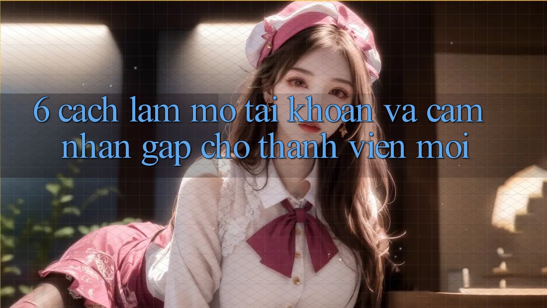 6. Cách làm Mở tài khoản và Cảm nhận Gấp Cho Thành Viên Mới 6. Cách làm Mở tài khoản và Cảm nhận Gấp Cho Thành Viên Mới