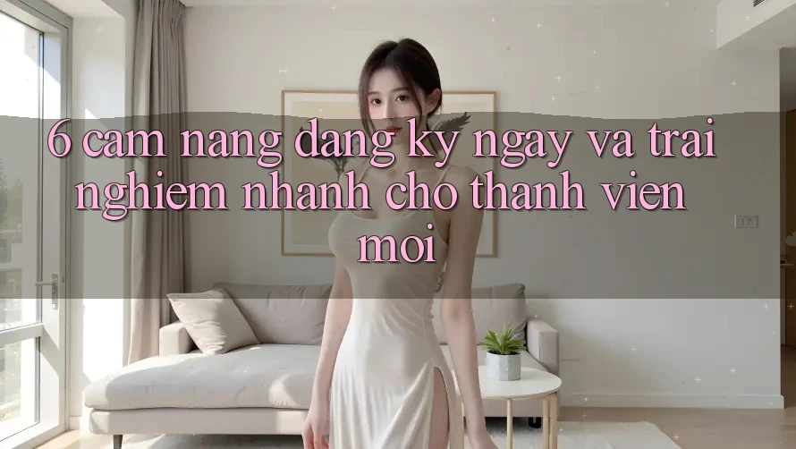 6. Cẩm nang Đăng ký ngay và Trải Nghiệm Nhanh Cho Thành Viên Mới