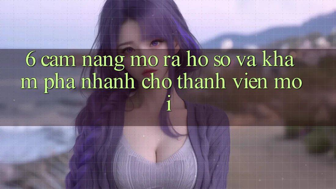 6. Cẩm nang Mở ra hồ sơ và Khám phá Nhanh Cho Thành Viên Mới