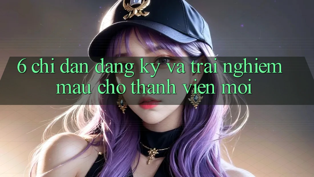 6. Chỉ dẫn Đăng Ký và Trải Nghiệm Mau Cho Thành Viên Mới 6. Chỉ dẫn Đăng Ký và Trải Nghiệm Mau Cho Thành Viên Mới