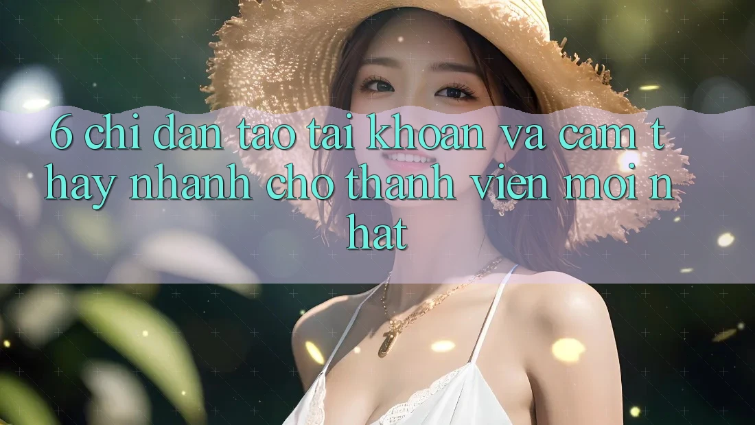 6. Chỉ dẫn Tạo tài khoản và Cảm thấy Nhanh Cho Thành Viên Mới nhất 6. Chỉ dẫn Tạo tài khoản và Cảm thấy Nhanh Cho Thành Viên Mới nhất