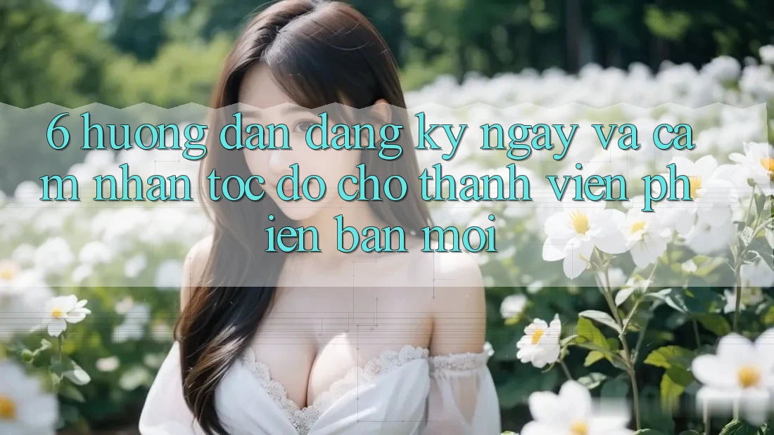 6. Hướng Dẫn Đăng ký ngay và Cảm nhận Tốc độ Cho Thành Viên Phiên bản mới 6. Hướng Dẫn Đăng ký ngay và Cảm nhận Tốc độ Cho Thành Viên Phiên bản mới