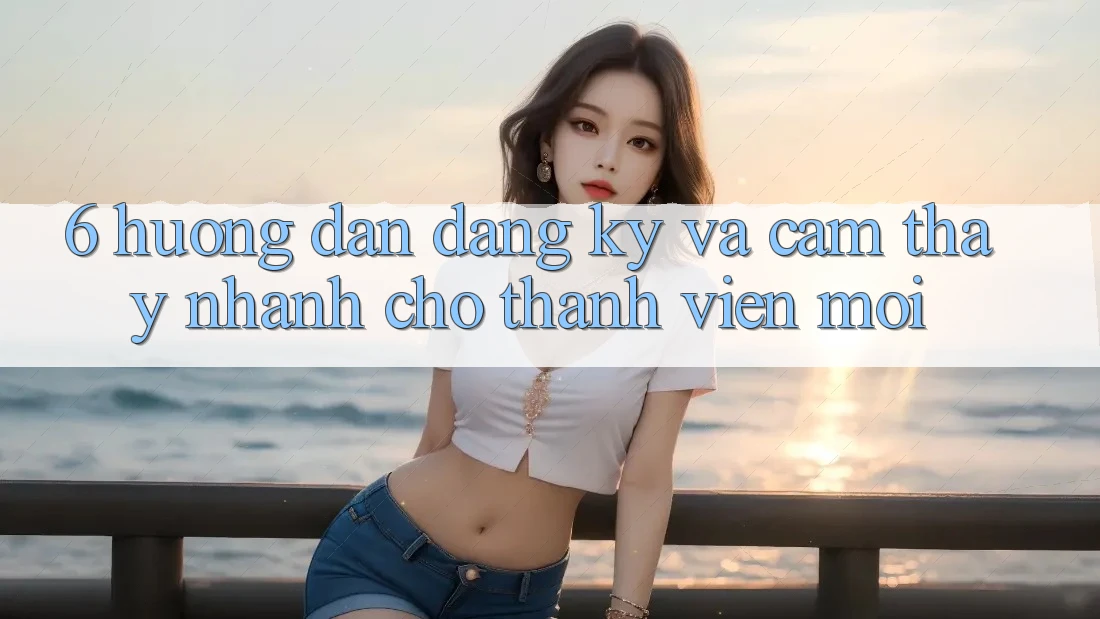 6. Hướng Dẫn Đăng Ký và Cảm thấy Nhanh Cho Thành Viên Mới 6. Hướng Dẫn Đăng Ký và Cảm thấy Nhanh Cho Thành Viên Mới