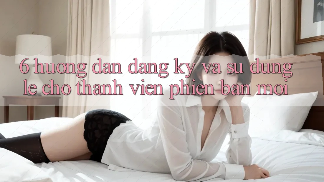 6. Hướng dẫn Đăng Ký và Sử dụng Lẹ Cho Thành Viên Phiên bản mới 6. Hướng dẫn Đăng Ký và Sử dụng Lẹ Cho Thành Viên Phiên bản mới
