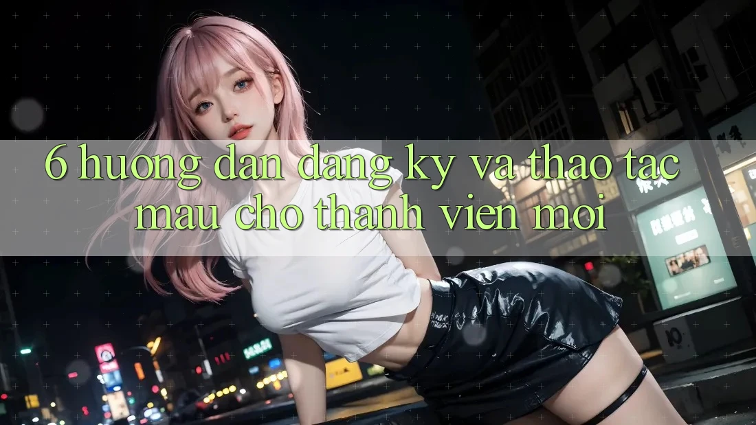 6. Hướng Dẫn Đăng ký và Thao tác Mau Cho Thành Viên Mới 6. Hướng Dẫn Đăng ký và Thao tác Mau Cho Thành Viên Mới