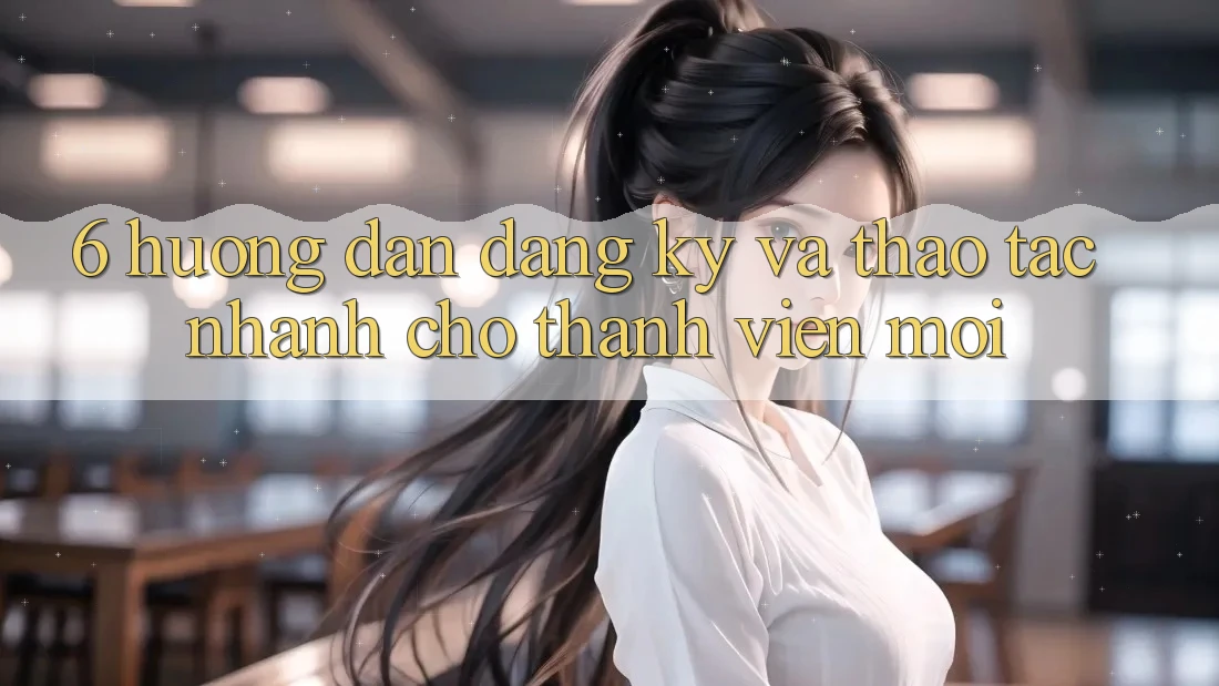 6. Hướng Dẫn Đăng Ký và Thao tác Nhanh Cho Thành Viên Mới 6. Hướng Dẫn Đăng Ký và Thao tác Nhanh Cho Thành Viên Mới