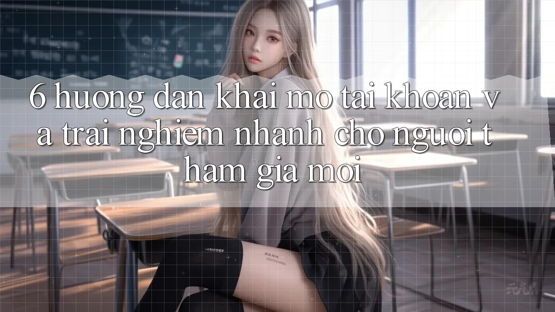 6. Hướng Dẫn Khai mở tài khoản và Trải Nghiệm Nhanh Cho Người tham gia Mới 6. Hướng Dẫn Khai mở tài khoản và Trải Nghiệm Nhanh Cho Người tham gia Mới