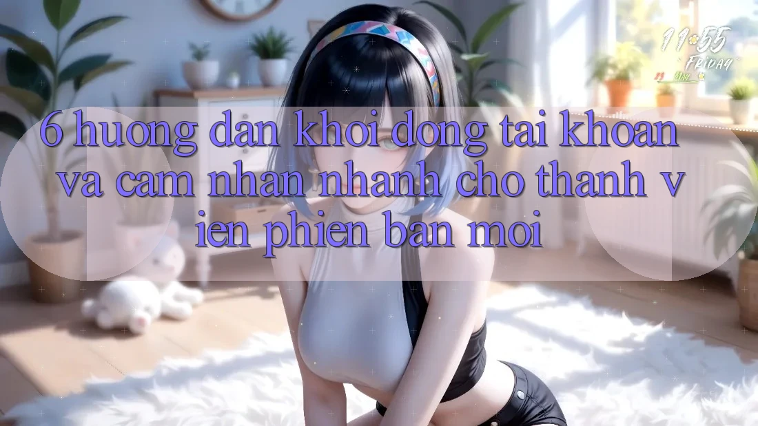 6. Hướng Dẫn Khởi động tài khoản và Cảm nhận Nhanh Cho Thành Viên Phiên bản mới 6. Hướng Dẫn Khởi động tài khoản và Cảm nhận Nhanh Cho Thành Viên Phiên bản mới