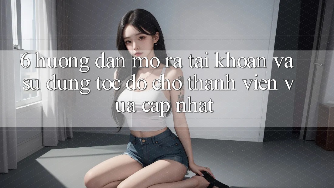6. Hướng Dẫn Mở ra tài khoản và Sử dụng Tốc độ Cho Thành Viên Vừa cập nhật