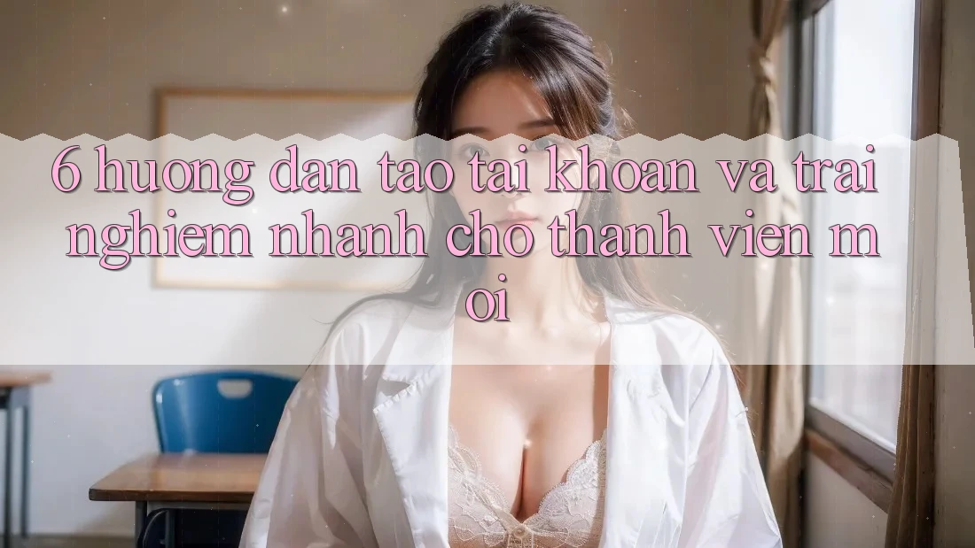 6. Hướng Dẫn Tạo tài khoản và Trải Nghiệm Nhanh Cho Thành Viên Mới 6. Hướng Dẫn Tạo tài khoản và Trải Nghiệm Nhanh Cho Thành Viên Mới