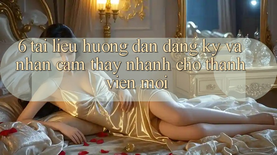 6. Tài liệu hướng dẫn Đăng Ký và Nhận cảm thấy Nhanh Cho Thành Viên Mới