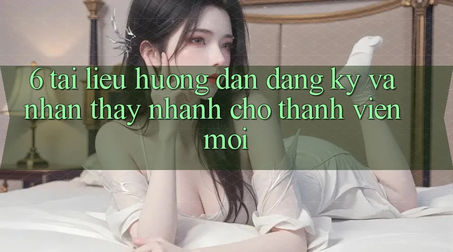 6. Tài liệu hướng dẫn Đăng Ký và Nhận thấy Nhanh Cho Thành Viên Mới