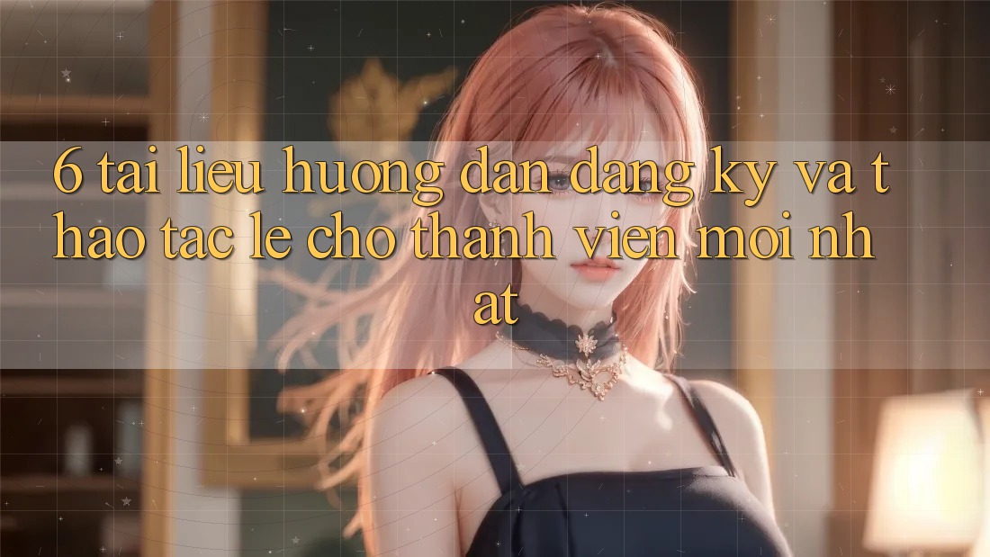 6. Tài liệu hướng dẫn Đăng Ký và Thao tác Lẹ Cho Thành Viên Mới nhất 6. Tài liệu hướng dẫn Đăng Ký và Thao tác Lẹ Cho Thành Viên Mới nhất