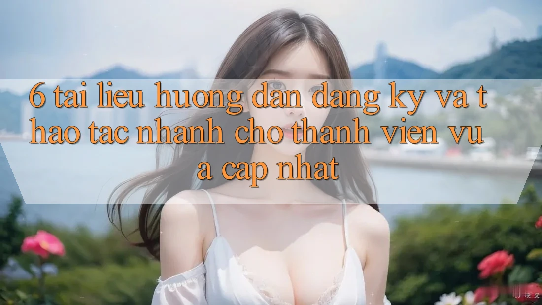 6. Tài liệu hướng dẫn Đăng Ký và Thao tác Nhanh Cho Thành Viên Vừa cập nhật 6. Tài liệu hướng dẫn Đăng Ký và Thao tác Nhanh Cho Thành Viên Vừa cập nhật
