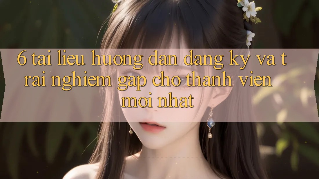 6. Tài liệu hướng dẫn Đăng ký và Trải Nghiệm Gấp Cho Thành Viên Mới nhất 6. Tài liệu hướng dẫn Đăng ký và Trải Nghiệm Gấp Cho Thành Viên Mới nhất