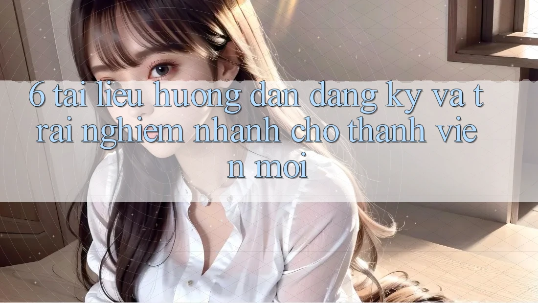 6. Tài liệu hướng dẫn Đăng Ký và Trải Nghiệm Nhanh Cho Thành Viên Mới