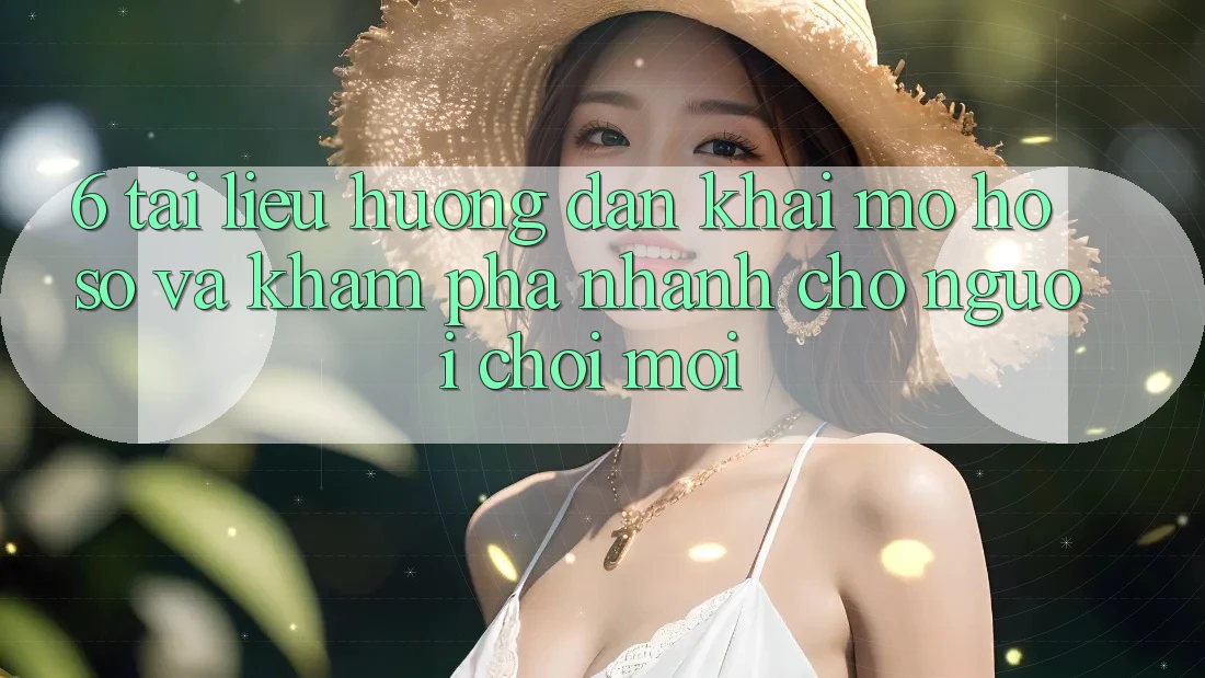 6. Tài liệu hướng dẫn Khai mở hồ sơ và Khám phá Nhanh Cho Người chơi Mới 6. Tài liệu hướng dẫn Khai mở hồ sơ và Khám phá Nhanh Cho Người chơi Mới