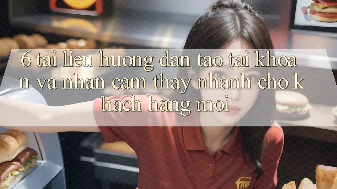 6. Tài liệu hướng dẫn Tạo tài khoản và Nhận cảm thấy Nhanh Cho Khách hàng Mới 6. Tài liệu hướng dẫn Tạo tài khoản và Nhận cảm thấy Nhanh Cho Khách hàng Mới