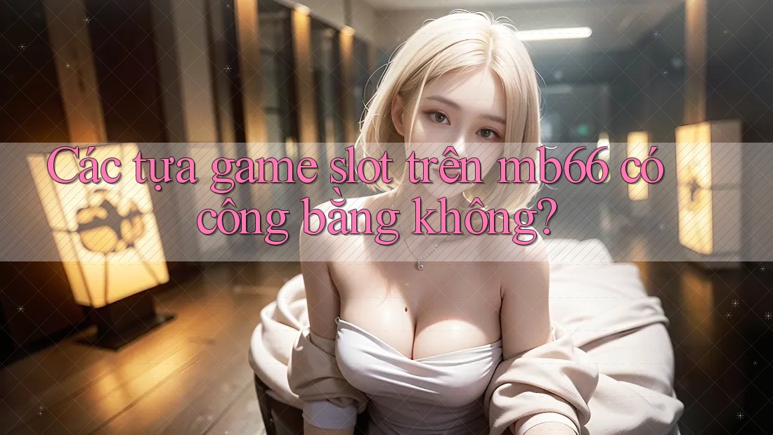 Các tựa game slot trên mb66 có công bằng không? Các tựa game slot trên mb66 có công bằng không?