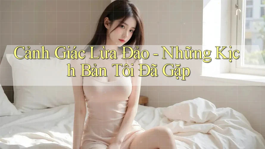 Cảnh Giác Lừa Đảo - Những Kịch Bản Tôi Đã Gặp Cảnh Giác Lừa Đảo - Những Kịch Bản Tôi Đã Gặp