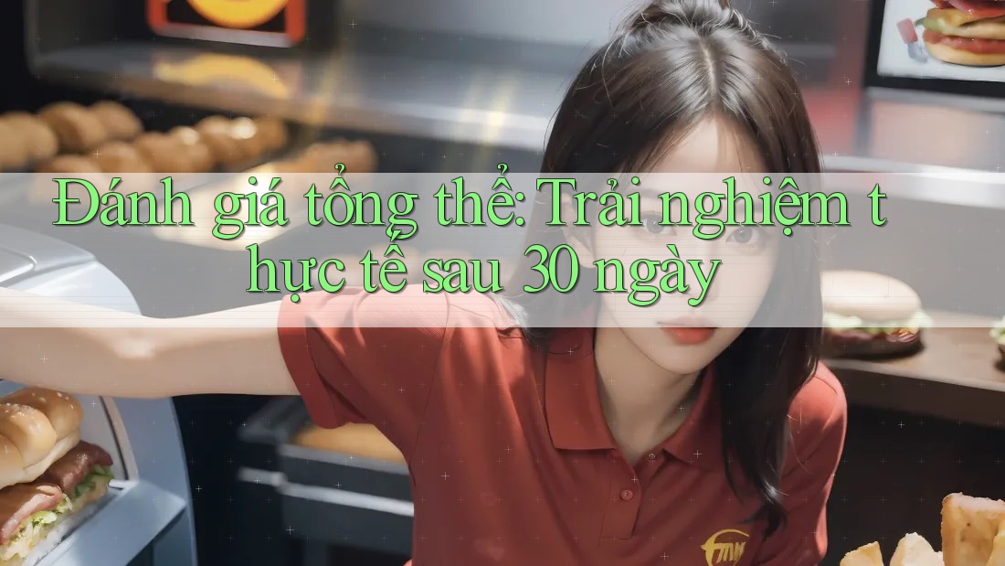 Đánh giá tổng thể – trải nghiệm thực tế sau 30 ngày Đánh giá tổng thể – trải nghiệm thực tế sau 30 ngày