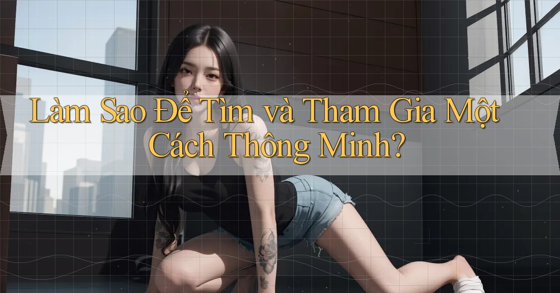 Làm Sao Để Tìm và Tham Gia Một Cách Thông Minh? Làm Sao Để Tìm và Tham Gia Một Cách Thông Minh?