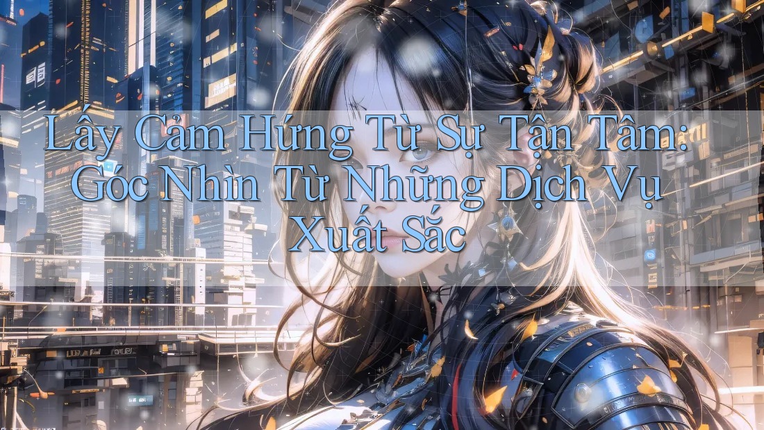 Lấy Cảm Hứng Từ Sự Tận Tâm: Góc Nhìn Từ Những Dịch Vụ Xuất Sắc