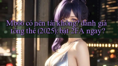 Mb66 có nên tải không đánh giá tổng thể (2025) bật 2FA ngay