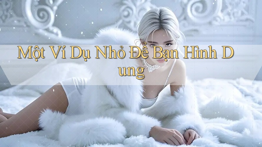 Một Ví Dụ Nhỏ Để Bạn Hình Dung Một Ví Dụ Nhỏ Để Bạn Hình Dung