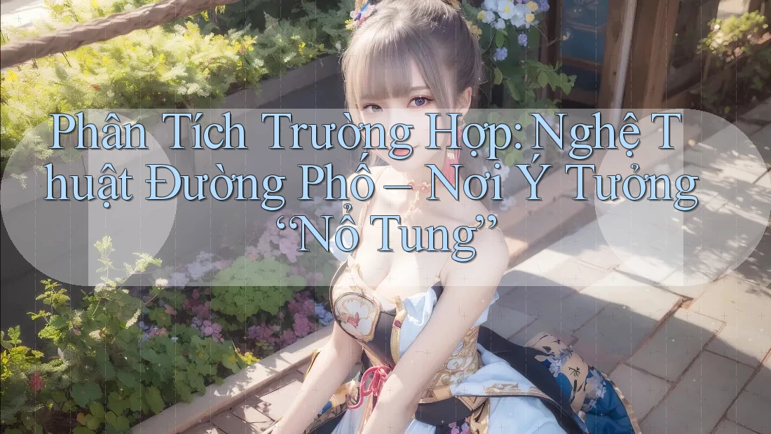 Phân Tích Trường Hợp: Nghệ Thuật Đường Phố – Nơi Ý Tưởng “Nổ Tung” Phân Tích Trường Hợp: Nghệ Thuật Đường Phố – Nơi Ý Tưởng “Nổ Tung”