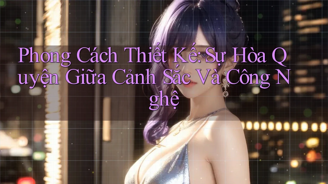 Phong Cách Thiết Kế: Sự Hòa Quyện Giữa Cảnh Sắc Và Công Nghệ Phong Cách Thiết Kế: Sự Hòa Quyện Giữa Cảnh Sắc Và Công Nghệ