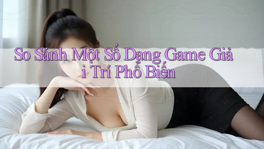 So Sánh Một Số Dạng Game Giải Trí Phổ Biến