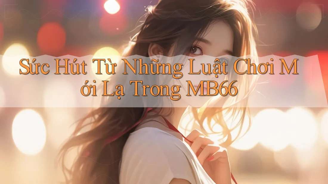 Sức Hút Từ Những Luật Chơi Mới Lạ Trong MB66 Sức Hút Từ Những Luật Chơi Mới Lạ Trong MB66