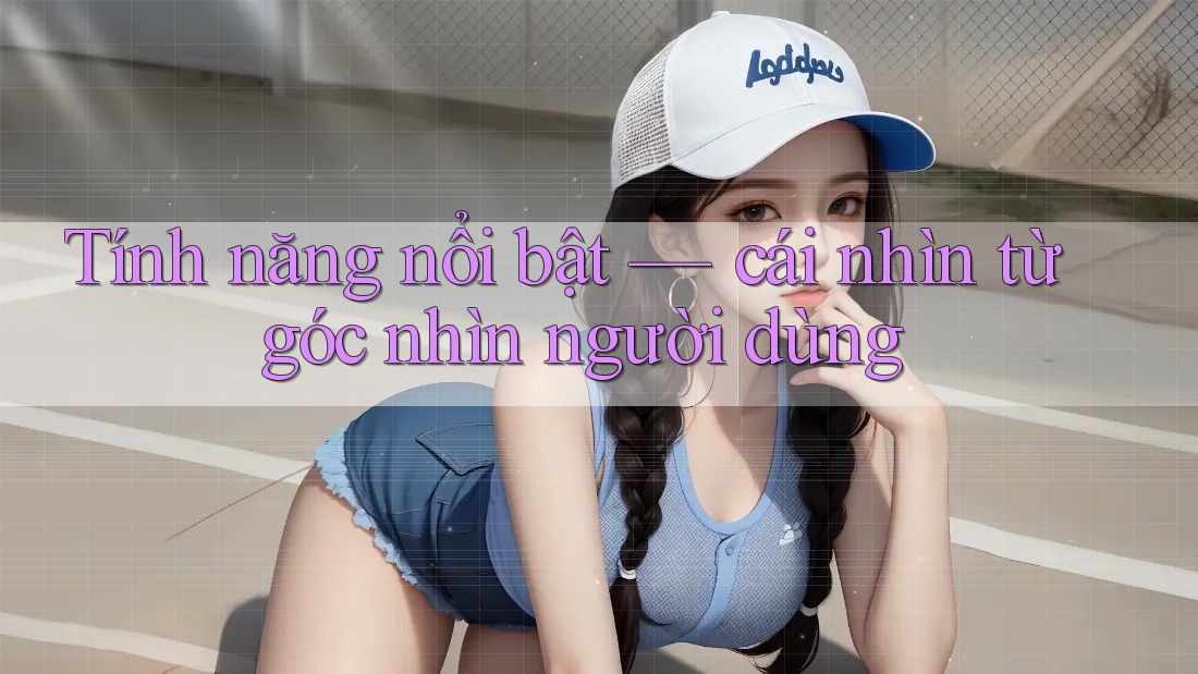Tính năng nổi bật — cái nhìn từ góc nhìn người dùng Tính năng nổi bật — cái nhìn từ góc nhìn người dùng