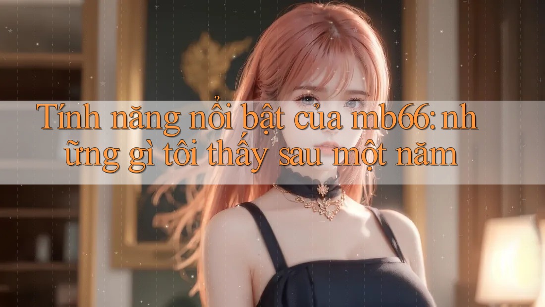 Tính năng nổi bật của mb66: những gì tôi thấy sau một năm Tính năng nổi bật của mb66: những gì tôi thấy sau một năm