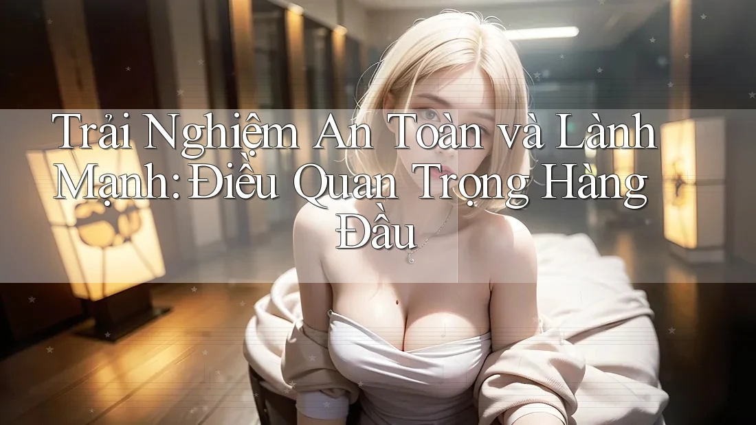 Trải Nghiệm An Toàn và Lành Mạnh: Điều Quan Trọng Hàng Đầu Trải Nghiệm An Toàn và Lành Mạnh: Điều Quan Trọng Hàng Đầu