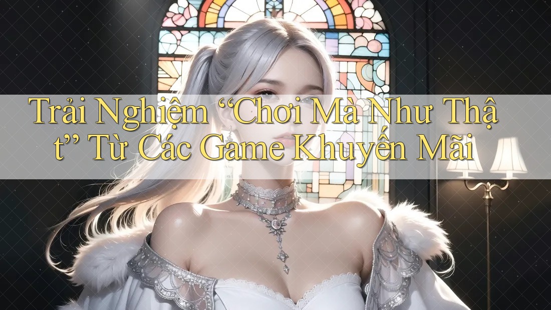 Trải Nghiệm “Chơi Mà Như Thật” Từ Các Game Khuyến Mãi Trải Nghiệm “Chơi Mà Như Thật” Từ Các Game Khuyến Mãi