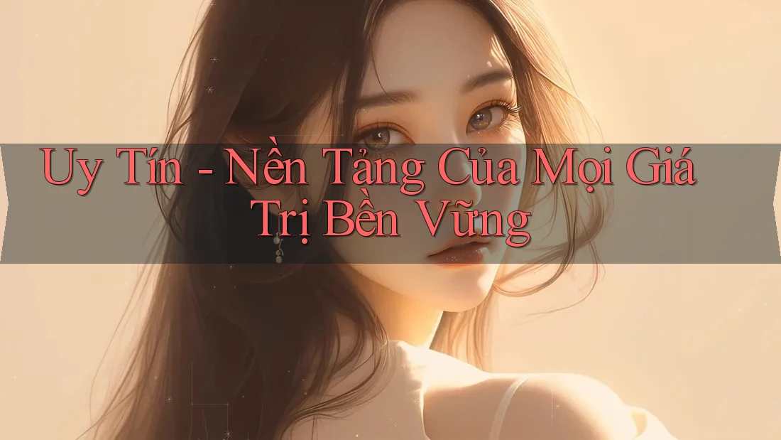 Uy Tín – Nền Tảng Của Mọi Giá Trị Bền Vững Uy Tín – Nền Tảng Của Mọi Giá Trị Bền Vững