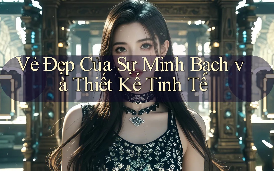 Vẻ Đẹp Của Sự Minh Bạch và Thiết Kế Tinh Tế Vẻ Đẹp Của Sự Minh Bạch và Thiết Kế Tinh Tế