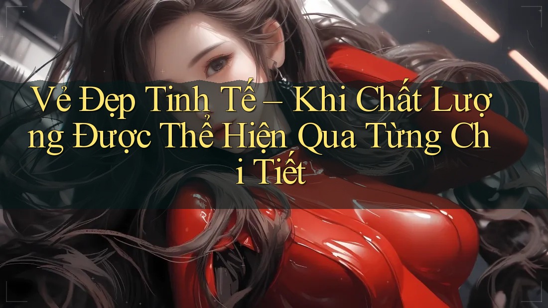 Vẻ Đẹp Tinh Tế – Khi Chất Lượng Được Thể Hiện Qua Từng Chi Tiết Vẻ Đẹp Tinh Tế – Khi Chất Lượng Được Thể Hiện Qua Từng Chi Tiết