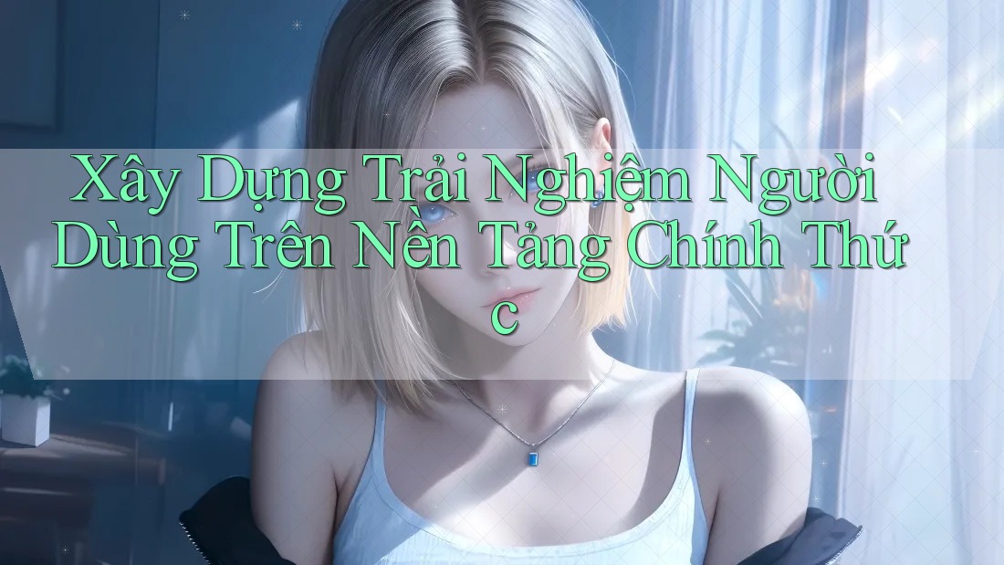 Xây Dựng Trải Nghiệm Người Dùng Trên Nền Tảng Chính Thức Xây Dựng Trải Nghiệm Người Dùng Trên Nền Tảng Chính Thức