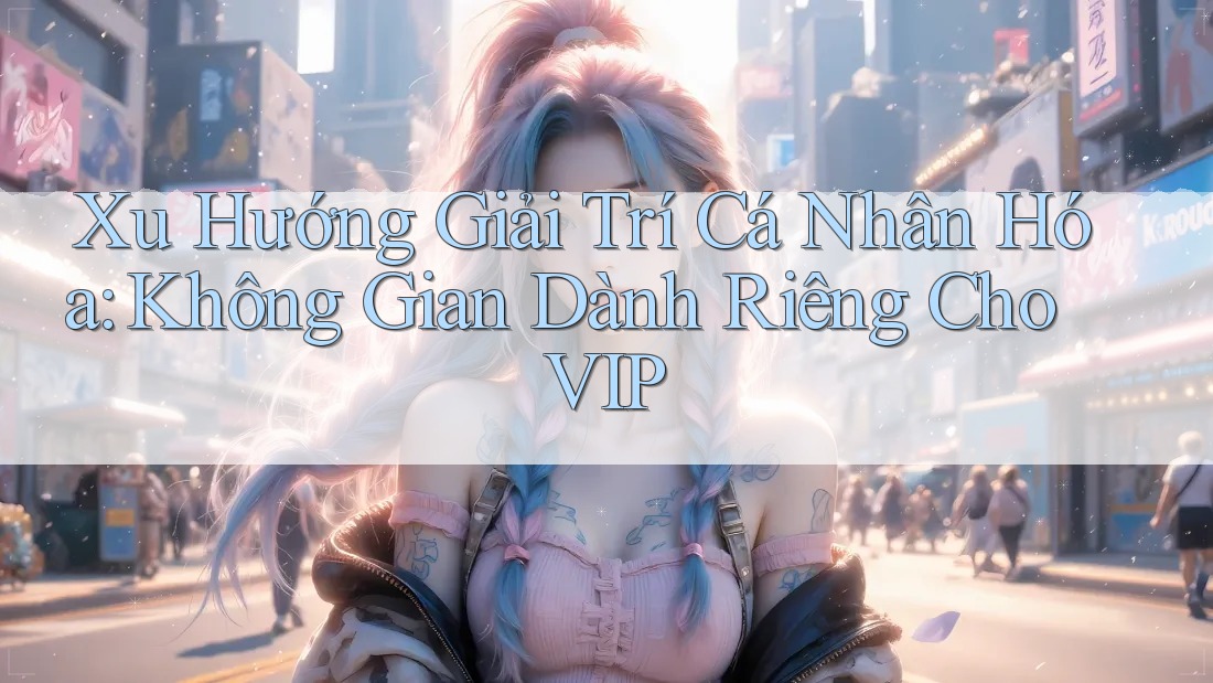 Xu Hướng Giải Trí Cá Nhân Hóa: Không Gian Dành Riêng Cho VIP Xu Hướng Giải Trí Cá Nhân Hóa: Không Gian Dành Riêng Cho VIP