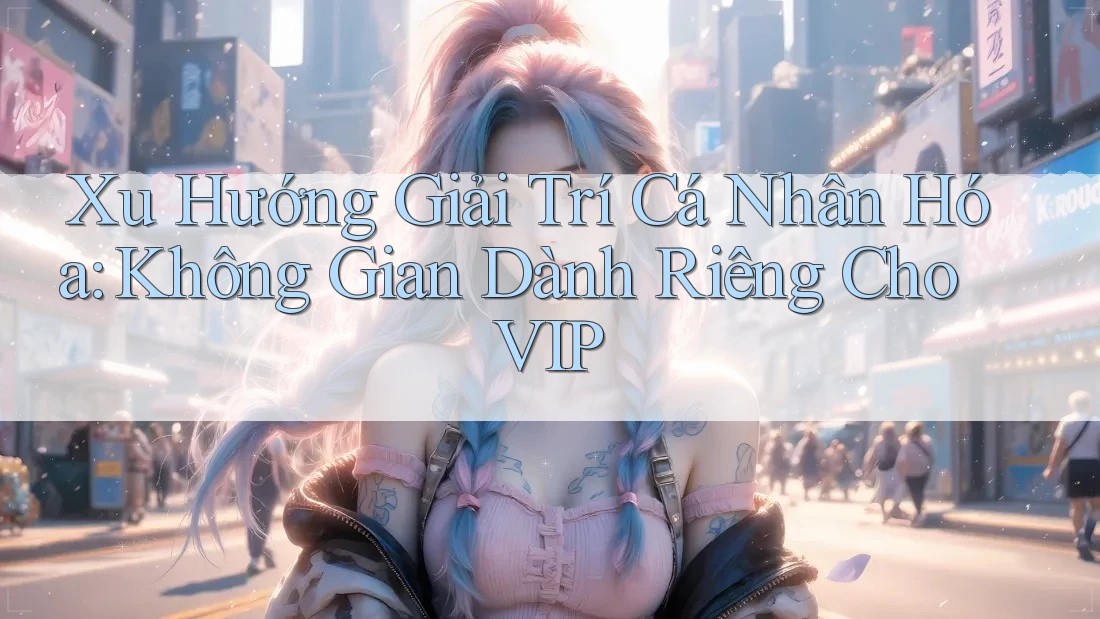 Xu Hướng Giải Trí Cá Nhân Hóa: Không Gian Dành Riêng Cho VIP Xu Hướng Giải Trí Cá Nhân Hóa: Không Gian Dành Riêng Cho VIP